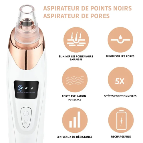 Aspirateur de Graisses & Points Noirs  SkinPro™